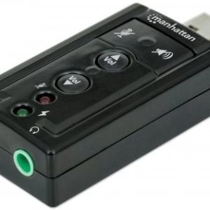 Manhattan Hi Speed USB 3D 7.1 Sound Adapter