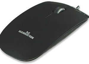 Manhattan Black 1000 dpi Silhouette Optical Mouse