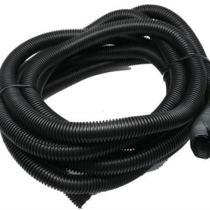 Solarix Flexible Conduit 20mm Diameter PVC Black 5 Metre