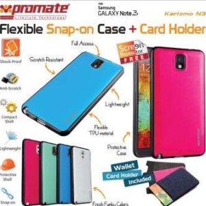 Promate Karizmo-N3.Pink Elegant Multi-Color Flexi-Grip