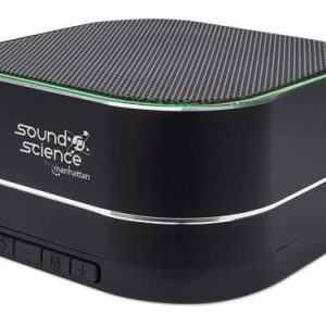 Manhattan Sound Science Metallic LED Bluetooth Speaker