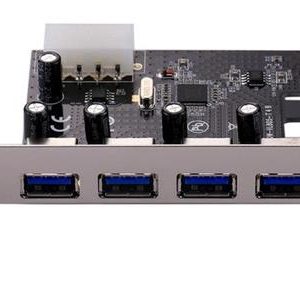 UniQue PCI-e x1 to 4x USB 3.0 Ports Card