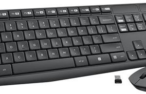 Logitech MK235 Wireless USB Keyboard and Optical Mouse