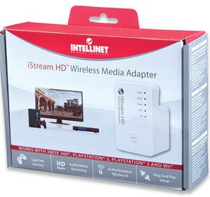 Intellinet Wireless 300N iStream HD Media Adapter