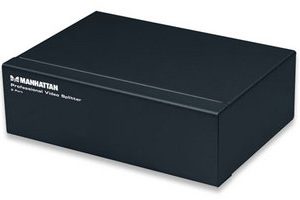 Manhattan VGA Monitor Splitter For 2 Monitor 350MHZ