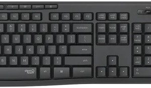Logitech MK295 Black Silent Wireless Keyboard & Mouse Combo