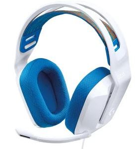 Logitech G335 3.5mm Wired Gaming Headset - White
