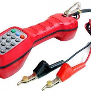 Goldtool Red Linemans Test Set For RJ11 & ABN Cord set