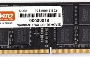 DATO 16GB DDR4 3200MHZ SODIMM MEMORY