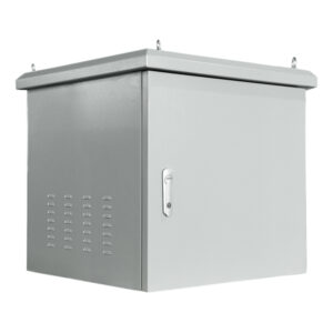 9U 600X450 OUTDOOR IP65, 2FANS RAL7035SN