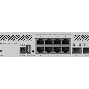 MikroTik Cloud Router Switch 8 Port 2.5Gbps Ethernet 2SFP+
