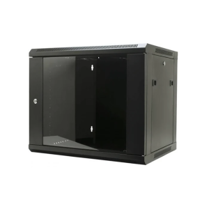 Zone 12U 600mm IP54 Black Wall Mount Cabinet