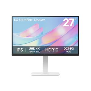 LG UltraFine 27" IPS 4K UHD White Monitor