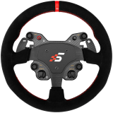 SIMAGIC GT1 Round Steering Wheel 330 mm, Shifter Paddles, QR70, suede, S210