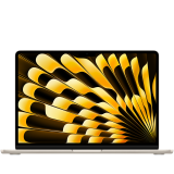 OUT OF BOX | 13-inch MacBook Air: Apple M3 chip with 8-core CPU and 8-core GPU, 8GB, 256GB SSD - Starlight,Model A3113