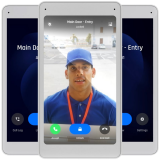 Ubiquiti UA-Intercom-Viewer-3 Display that pairs with the Access Intercom for visitor screening and remote access control, to mount in multiple locations throughout your building, 3 pack