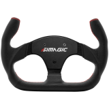 SIMAGIC C-Shaped Steering Wheel Rim 325mm without HUB, leather, S405