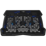 CANYON NS03, Cooling stand dual-fan with 2x2.0 USB hub, support up to 10”-15.6” laptop, ABS plastic and iron, Fans dimension:125*125*15mm(2pcs), DC 5V, fan speed: 800-1000RPM, size:340*265*30mm, 435g