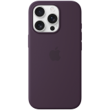 iPhone 16 Pro Silicone Case with MagSafe - Plum,Model A3315