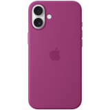 iPhone 16 Plus Silicone Case with MagSafe - Fuchsia,Model A3314