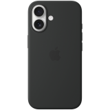 iPhone 16 Silicone Case with MagSafe - Black,Model A3313