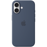 iPhone 16 Silicone Case with MagSafe - Denim,Model A3313
