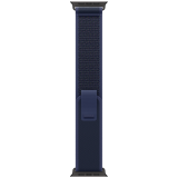 49mm Blue Trail Loop - S/M - Black Titanium Finish