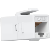 Ubiquiti UniFi UACC-Keystone-Coupler-C6 Cat6 keystone coupler, Easy snap-in installation on a blank patch panel, (12) Keystone Couplers per pack