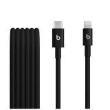 Beats USB-C to Lightning Woven Cable (1.5 m) - Bolt Black