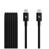 Beats USB-C to USB-C Woven Cable (1.5 m) - Bolt Black