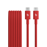 Beats USB-A to USB-C Woven Cable (1.5 m) - Rapid Red