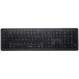 CLEVETURA CLVX 1 Touch-On-Keys AI Wireless Keyboard, ANSI US Windows Layout, Scissor Switches, Aluminum Chassis, Interactive RGB, Windows/Linux/MacOS support