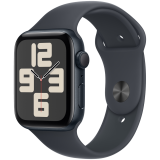 Apple Watch SE GPS 44mm Midnight Aluminium Case with Midnight Sport Band - S/M,Model A2723