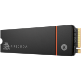Seagate FireCuda 530 Heatsink, 2TB SSD, M.2 2280 PCIe 4.0 NVMe, Read/Write: 7,300 / 6,900 MB/s
