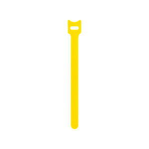 HOOK&LOOP WRAP STRAP 12X200 YELLOW(1PKT OF 100)