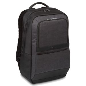 TARGUS - CITYSMART ESSENTIAL MULTI-FIT 12.5-15.6 BACKPACK BLACK LIGHTWEIGHT, DURABLE MATERIALS, ADDITIONAL TABLET POCKET, PADDED SHOULDER STRAPS AND VENTILATED BACK PADDING