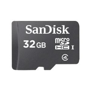 SANDISK 32GB MICROSDHC CLASS 4 MEMORY CARD