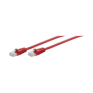 0.5M CAT5E MOULDED FLYLEAD - RED
