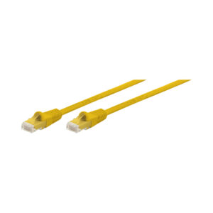 7M CAT6 MOULDED FLYLEAD - YELLOW