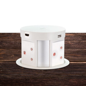 POPUP GROMMET ALL IN ONE - (122MM) WHITE