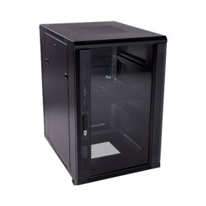 18U 600X800FLOOR CABINET,4 FANS,1 SHELF,CASTORS