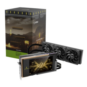 MSI GeForce RTX 5090 32G LIGHTNING Z LCD Liquid Cooled Graphics Card