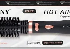 Sokany 1200W 2 In 1 Hot Air Comb Dryer