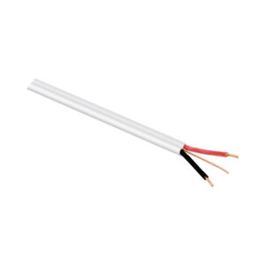 FLAT TWIN & EARTH 1.5MM WHITE COIL -100M