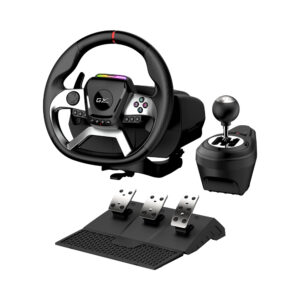 GENIUS FORCE FEEDBACK RACING WHEEL6+RSHIFTER