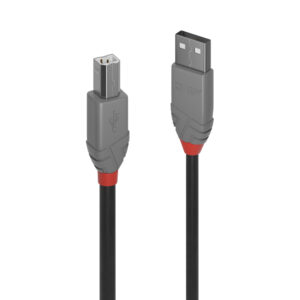 LINDY 5M USB2.0 AM TO BM CABLE - ANTHRA (36675)