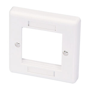 LINDY SINGLE FACE PLATE 86X86MM (60541)