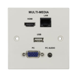 AV MULTI-MEDIA FACE PLATE - HDMI/USB/LAN/VGA/AUDIO