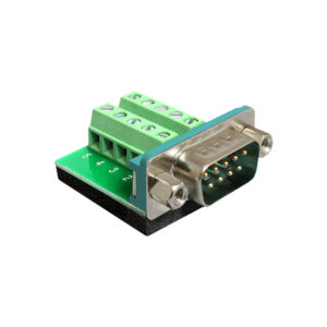 DELOCK 9-PIN SUB-D M TERMINAL BLOCK (65269)