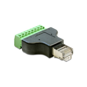 DELOCK RJ45 M TERMINAL BLOCK (65389)